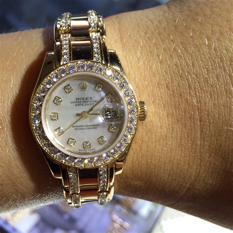 diamond watches rolex|Rolex diamond watches for women.